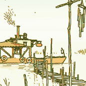 Fox Curio's Floating Bookshop