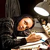 studying - thoughtful
