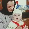 with baby
