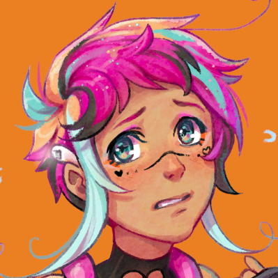 grimacing