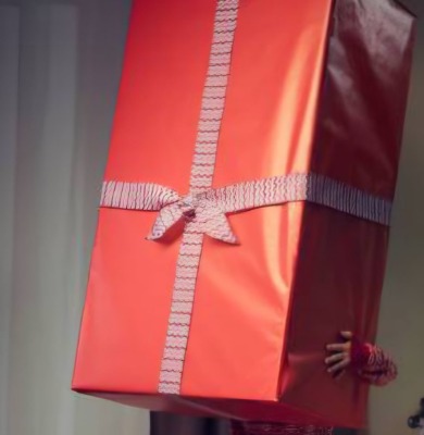 Large present