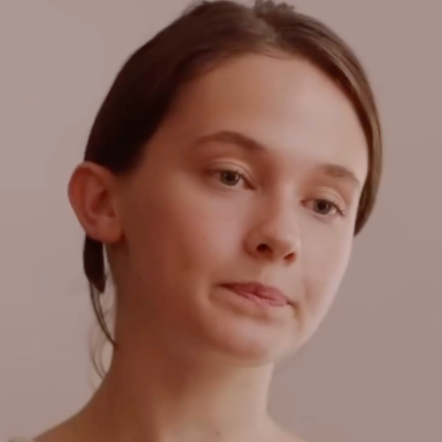 pursed lips
