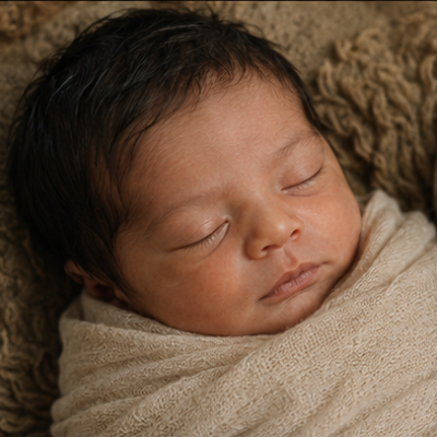 newborn sleepy