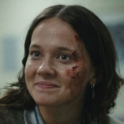 blood smile