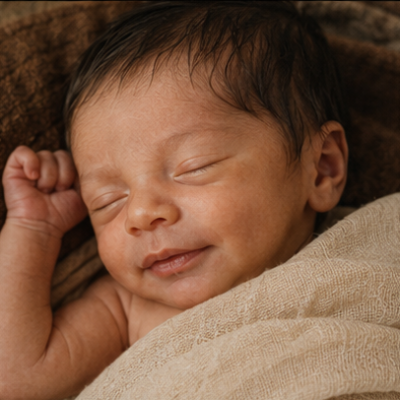 newborn asleep