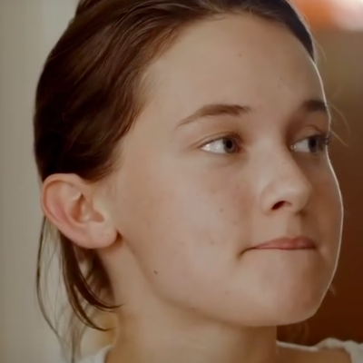biting lip