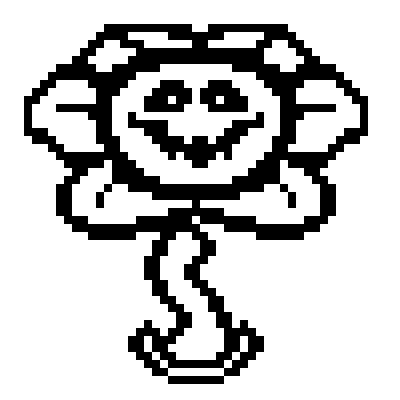 flowey evil grin