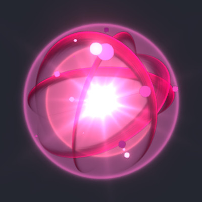 pink orb