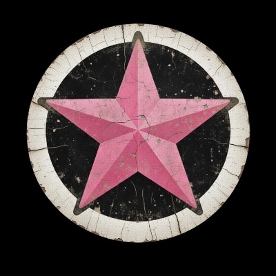 pink star