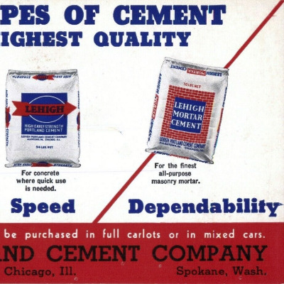 1954_-_Blotter_-_Lehigh_Portland_Cement_-_Allentown_PA