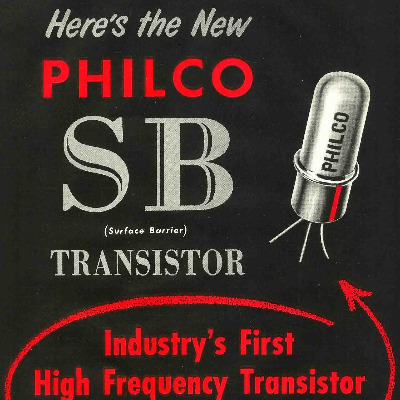 Philco_SB100_surface_barrier_transistor_ad=1955