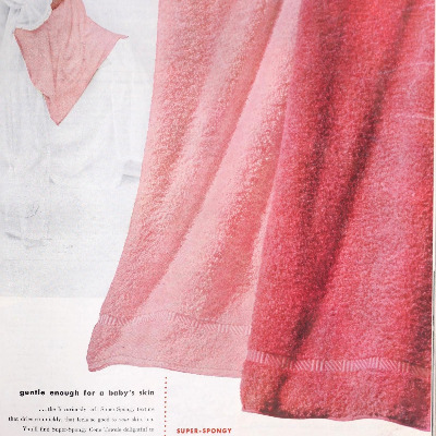 Super-Spongy_Cone_Towels,_1953