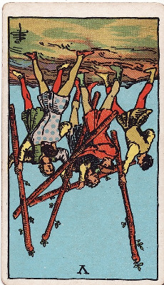 Five of Wands Reversed