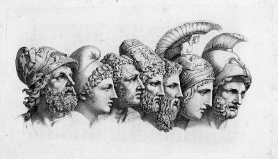 major heroes iliad