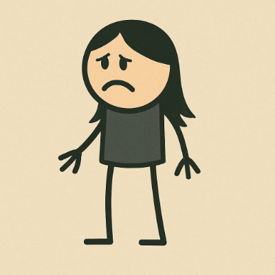 Taylor sad (stick figure)