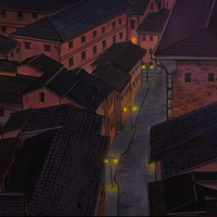 alley night from above