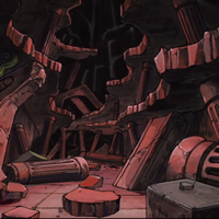 red ruins