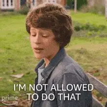 not allowed