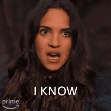 I know