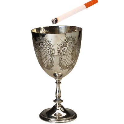 Make cigarette element transparent